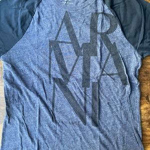 Medium size regular T-shirt from Armani exchange